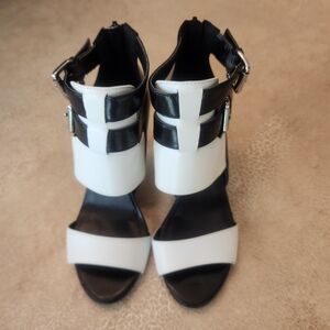 Nine West Glammedo Women's Heeled Sandals Sz 5M